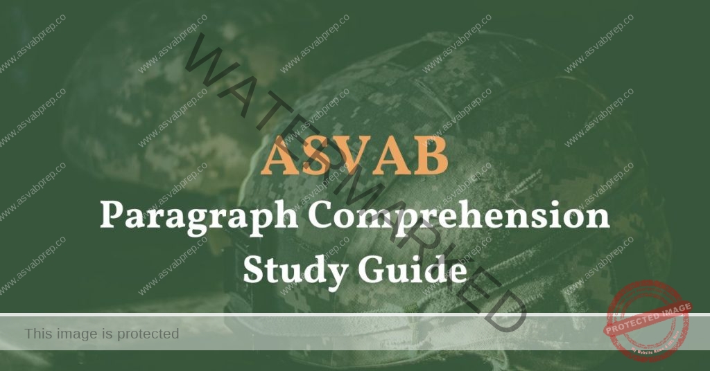 ASVAB Paragraph Comprehension Study Guide Feature Image